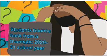 Students bounce back from traumatic 2020-21 school year.