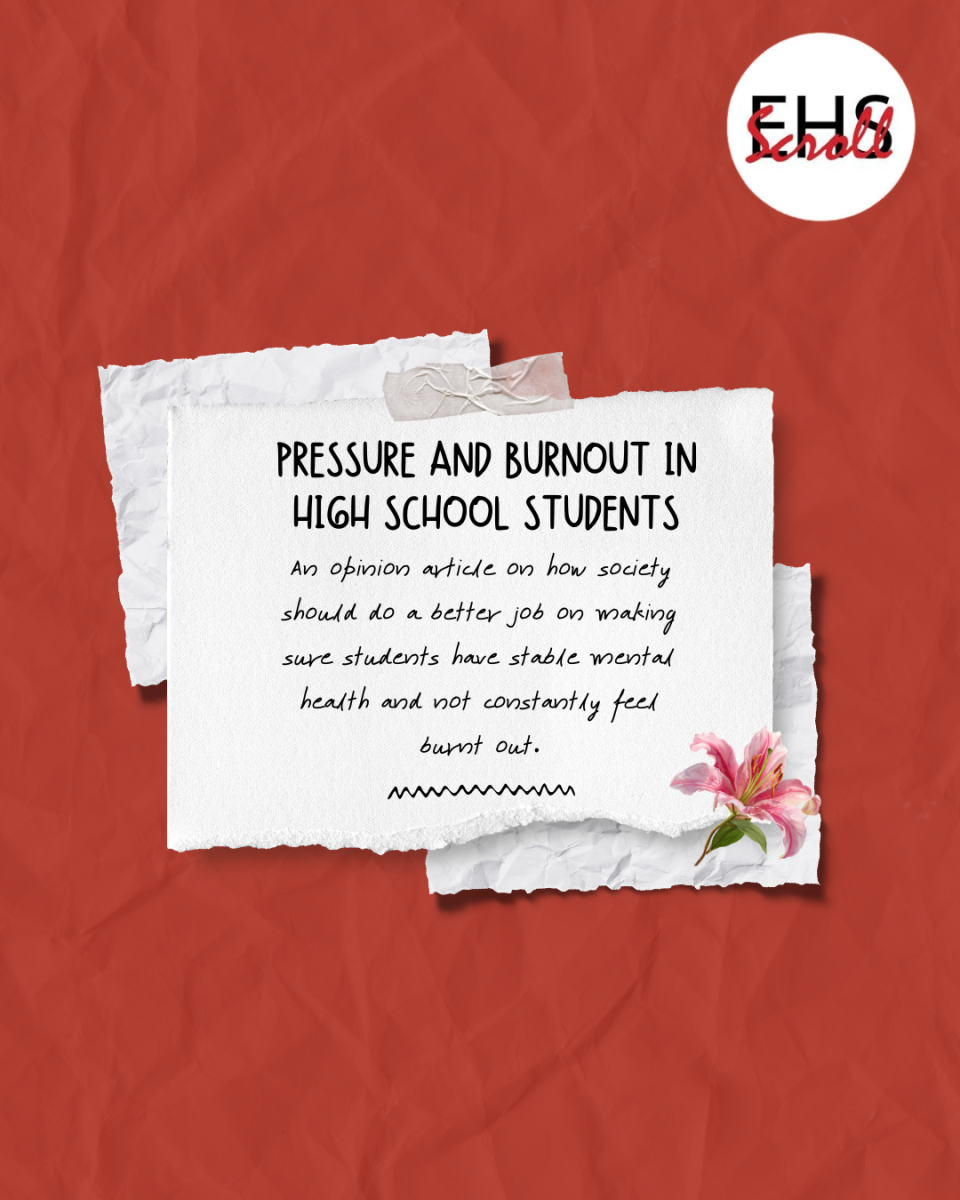 Pressure and burnout in high school students