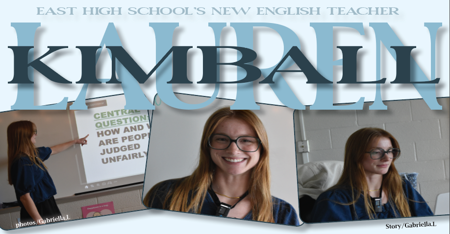 East High School's new English teacher Lauren Kimball